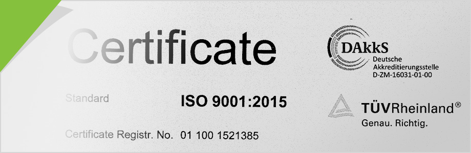 CERTIFICAT ISO 9001 - al CALITATII
