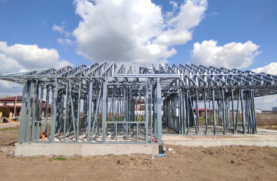 casa pe structura metalica usoara in Timisoara