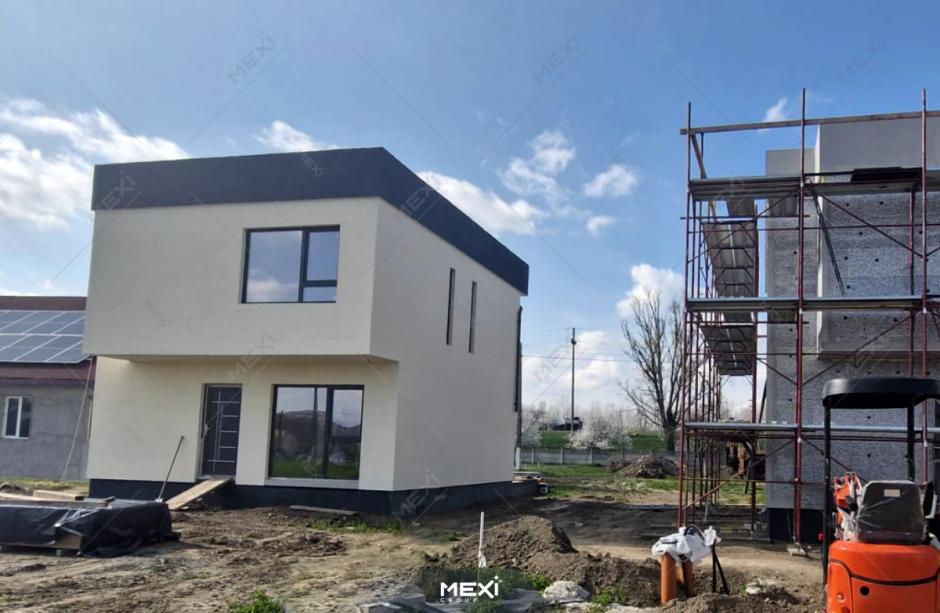 case rezidențiale pe structură metalică