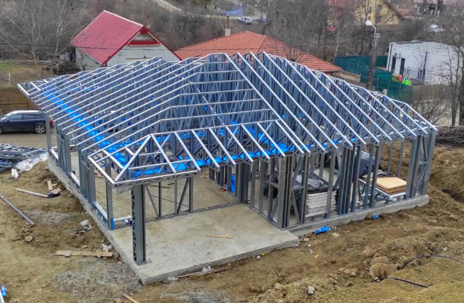 constructie casa in Oradea pe structura metalica usoara