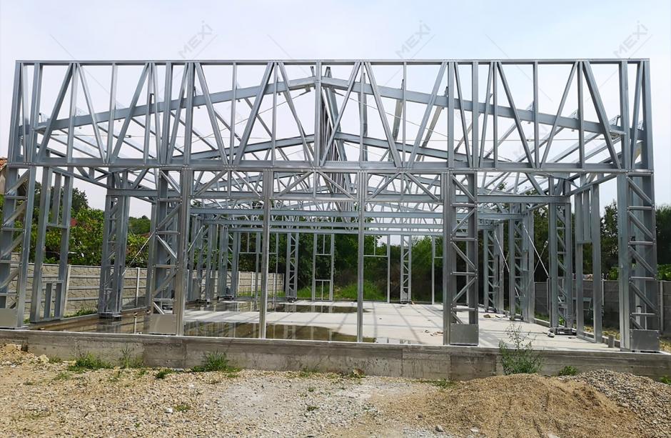 construire centru medical Regina Maria pe structura usoara in Beius