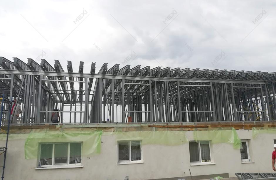 supraetajare cladire birouri pe structura metalica usoara in Botosani