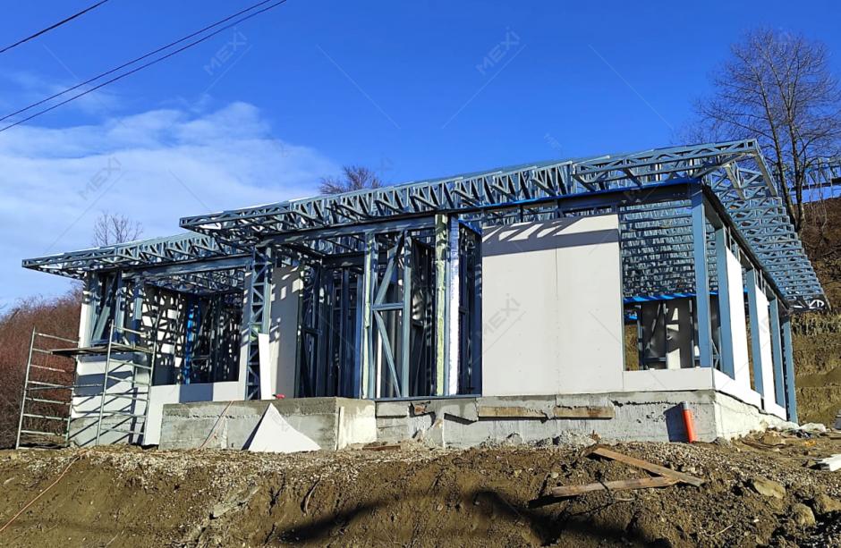 constructie casa in Oradea pe structura metalica usoara