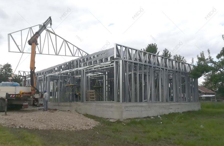 constructie rapida de casa pe structura usoara in Suceava