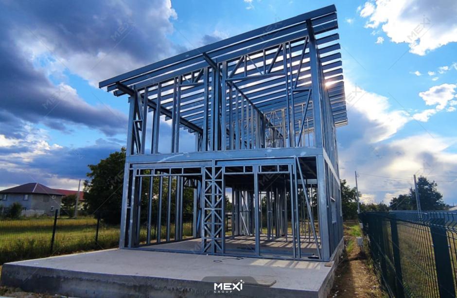 casă construită din profile metalice MEXI®