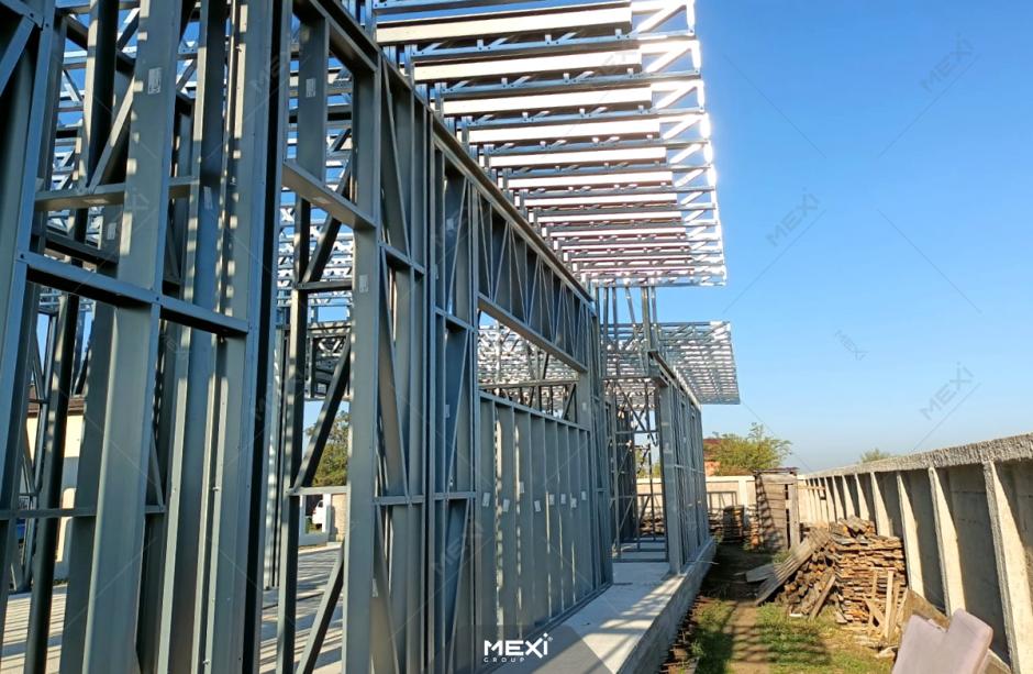 casă pe structură de metal Otopeni