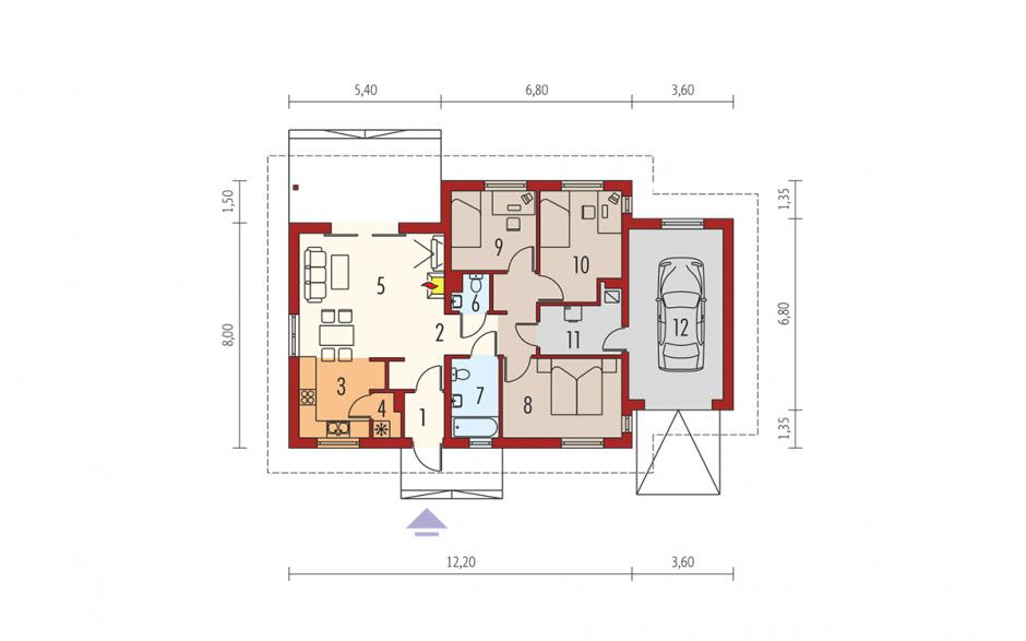 casa ecologica proiect