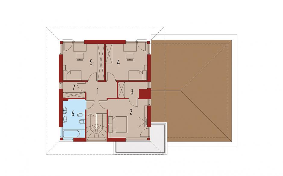 proiecte de case fara etaj cu 3 dormitoare