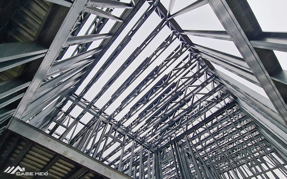constructie cu sistem framing din profile metalice usoare