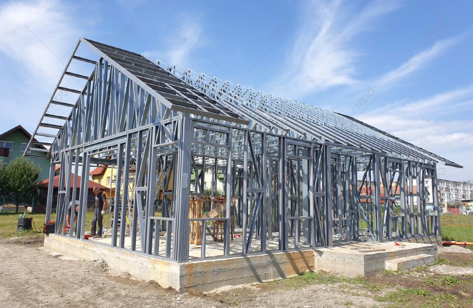 construire locuinta pe structura usoara din otel in Bod Brasov