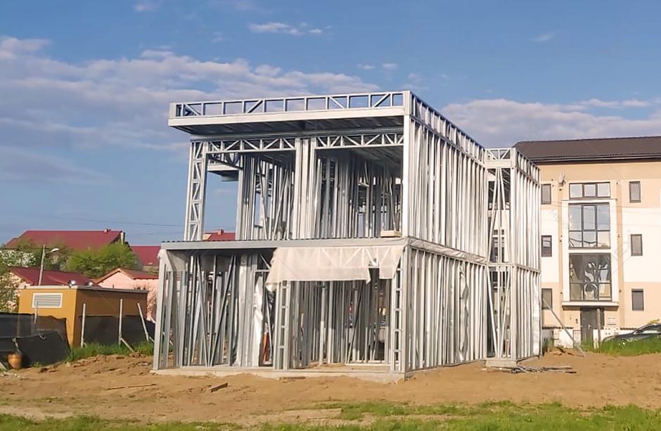 constructie pe structura metalica usoara - iSmile Timisoara