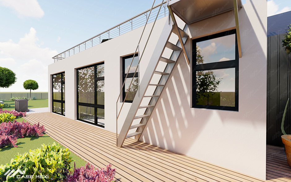 proiect casa moderna cu terasa