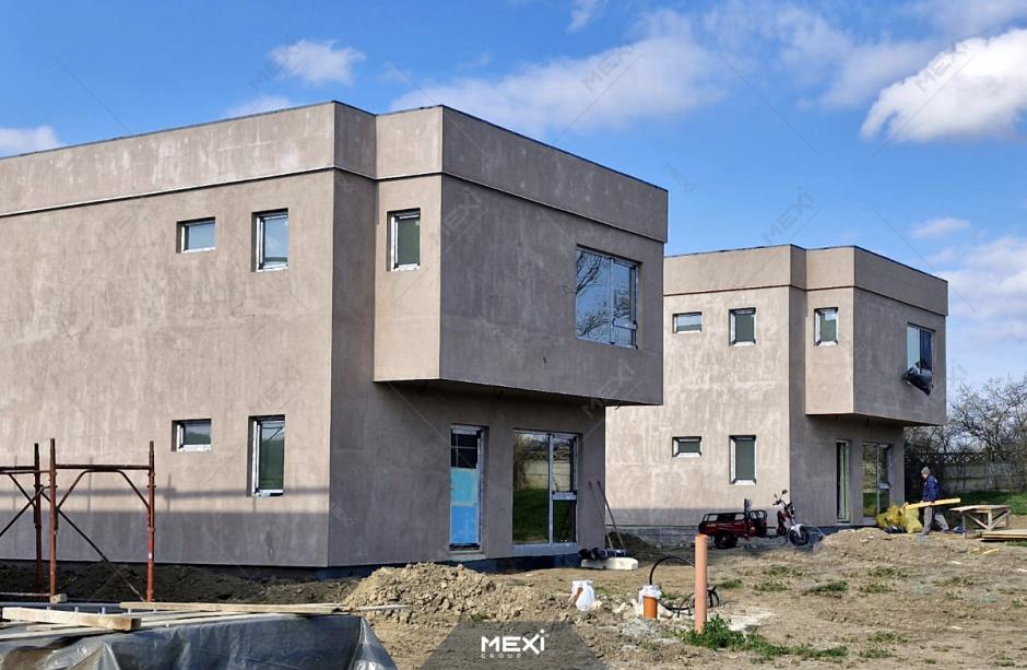 case rezidențiale pe structură metalică